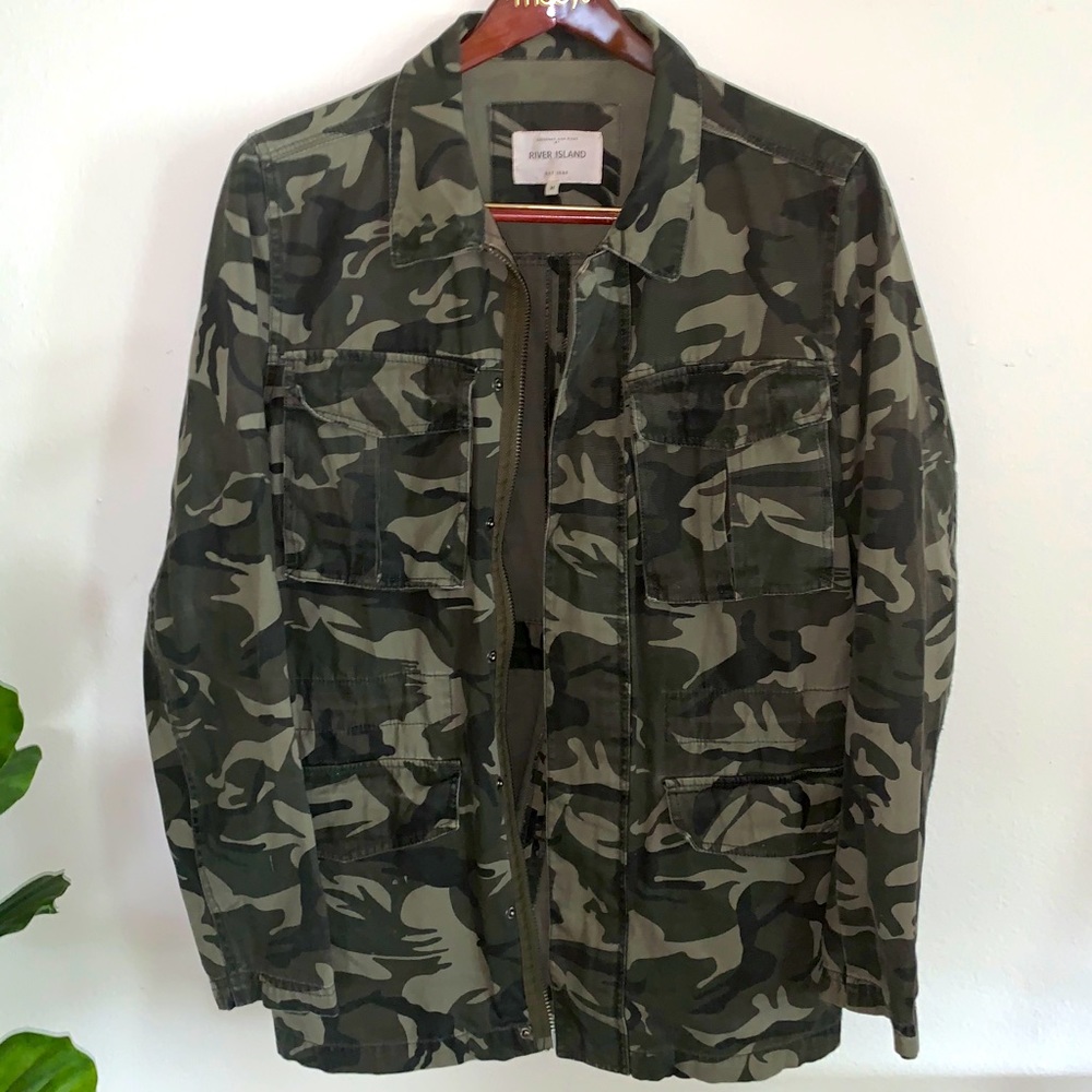 River Island Camo Jacket